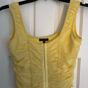 Shinestar Lemon Sleeveless Top